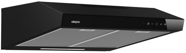 Okap AKPO WK-9 K glass 60 Czarny/czarne szkÅo 286.2m3/h 70dB klasa C