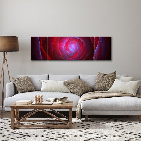 Abstrakcyjny obraz oczu (170x50 cm)