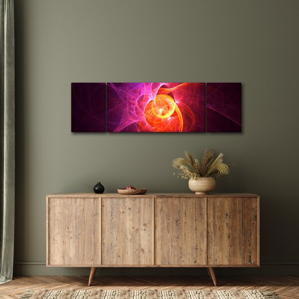 Nowoczesny abstrakcyjny obraz (170x50 cm)