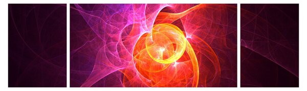 Nowoczesny abstrakcyjny obraz (170x50 cm)