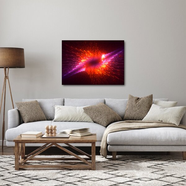 Obraz współczesnej ciernistej abstrakcji (70x50 cm)
