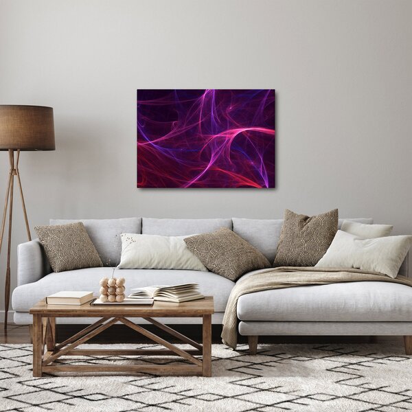 Abstrakcyjny obraz krzywych (70x50 cm)