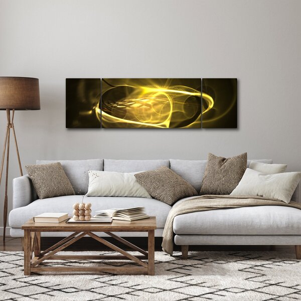 Nowoczesney abstrakcyjny obraz (170x50 cm)