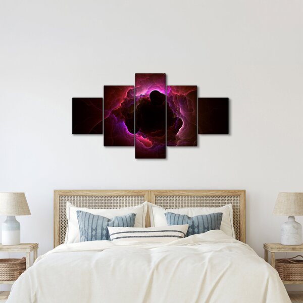 Obraz - abstrakcja chmur (125x70 cm)