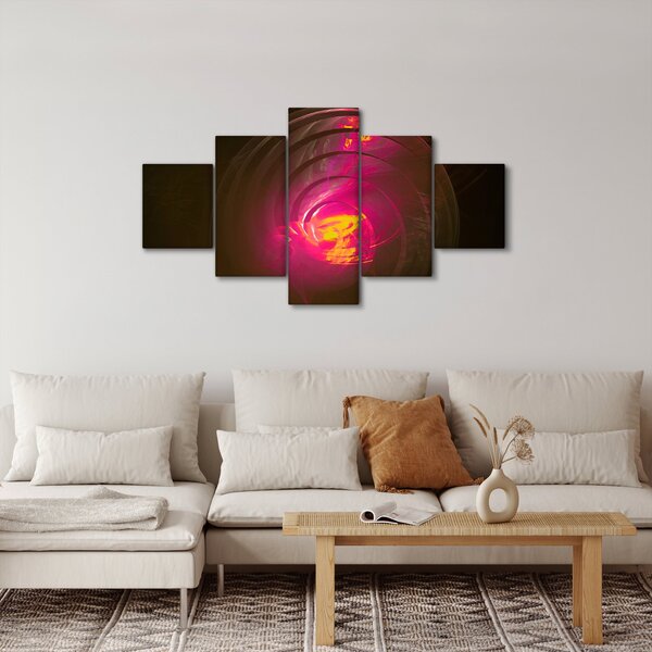 Obraz - abstrakcja spiralna (125x70 cm)