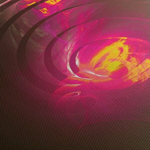 Obraz - abstrakcja spiralna (170x50 cm)