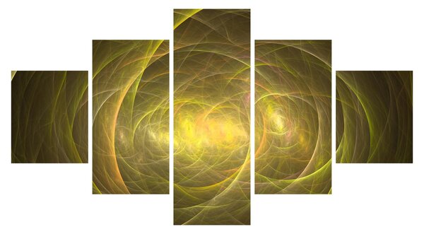 Nowoczesny abstrakcyjny obraz (125x70 cm)