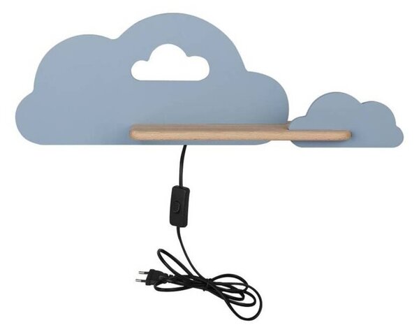 Kinkiet CLOUD niebieski LED 1x5W 250lm wym:18,5x53x12cm IP20 Candellux
