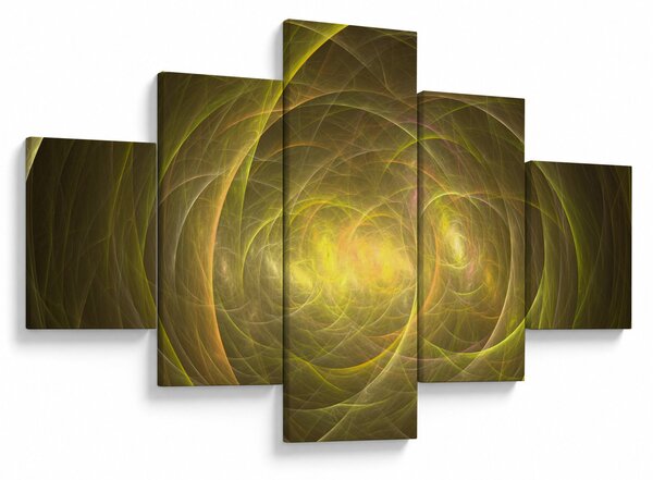 Nowoczesny abstrakcyjny obraz (125x70 cm)