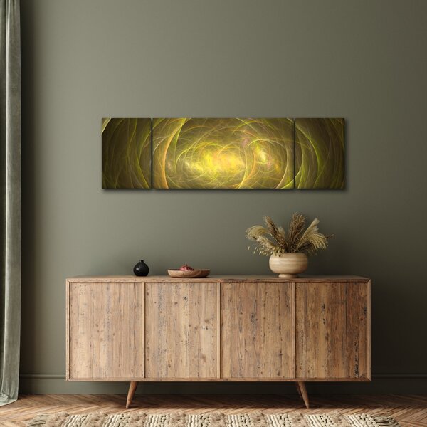 Nowoczesny abstrakcyjny obraz (170x50 cm)