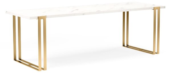 Stół HORTEN 120 cm złoty/ miedziany