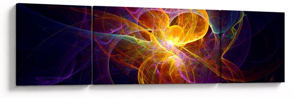 Abstrakcyjny obraz (170x50 cm)
