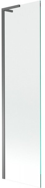 Mexen Next L parawan nawannowy 1-skrzydłowy 50 x 150 cm, transparent, gun metal - 895-050-000-03-00-95