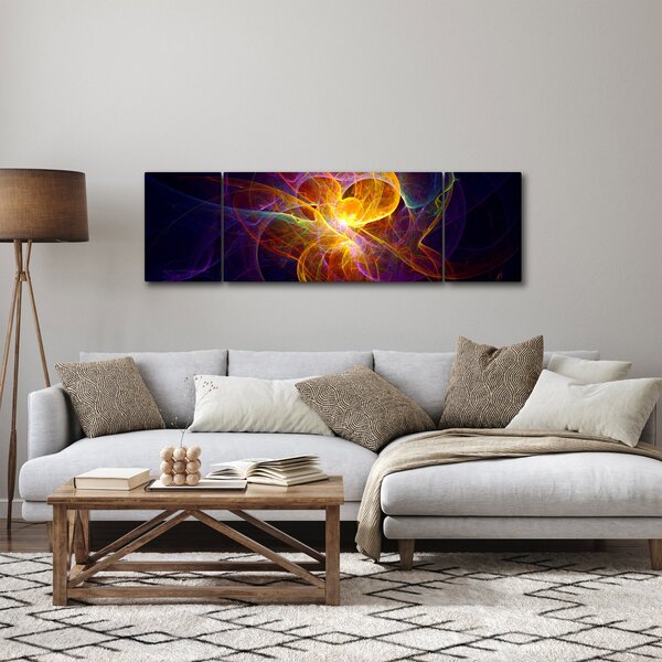 Abstrakcyjny obraz (170x50 cm)
