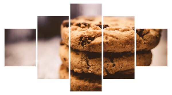 Obraz plików cookie (125x70 cm)