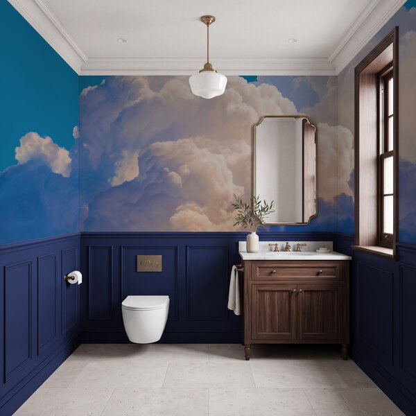 Fototapeta Błękitne niebo z chmurami, Fototapety Niebo, Popularne Fototapety, t01046 - Tapeko.pl