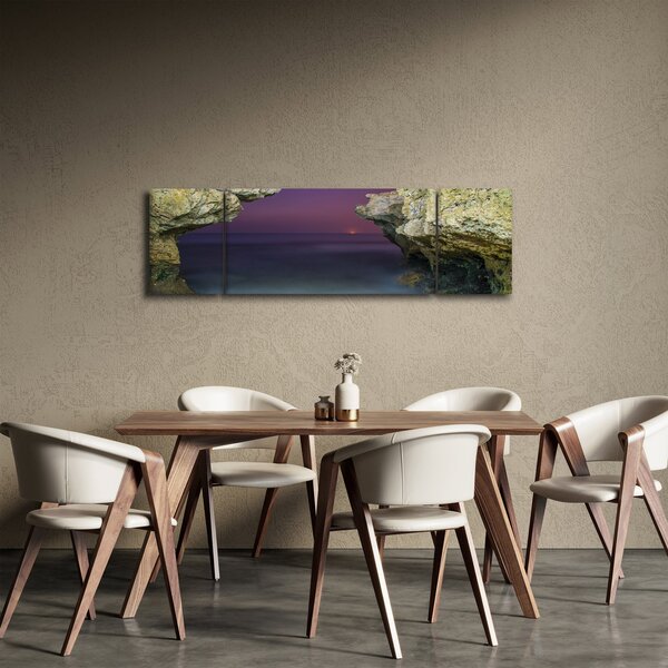 Obraz - klif morski (170x50 cm)