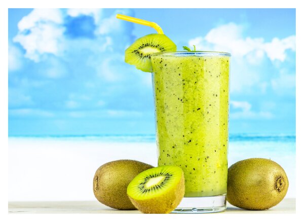 Zdjęcie - smoothie z kiwi (70x50 cm)