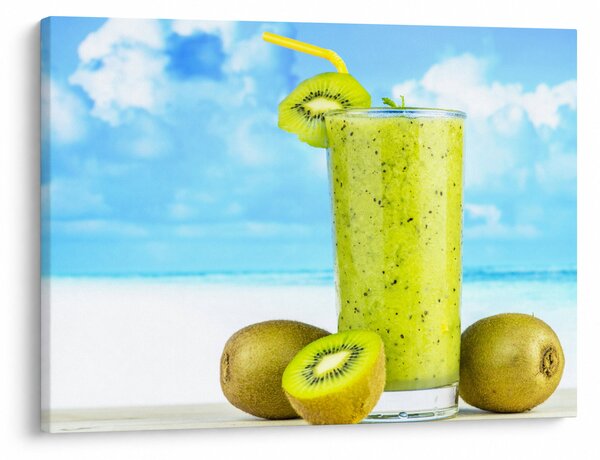 Zdjęcie - smoothie z kiwi (70x50 cm)