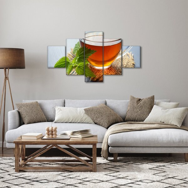 Obraz filiżanki herbaty (125x70 cm)