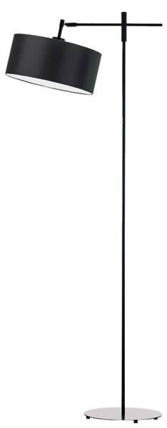 Lampa stojąca podłogowa przegubowa regulowana z abażurem walec 30cm SALIX