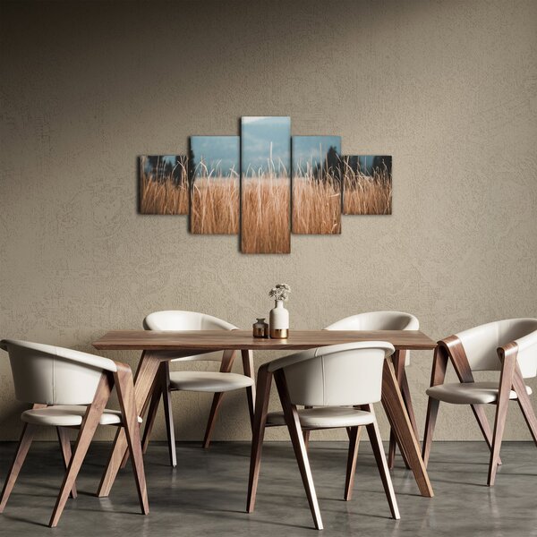 Obraz - szczegół łąki (125x70 cm)