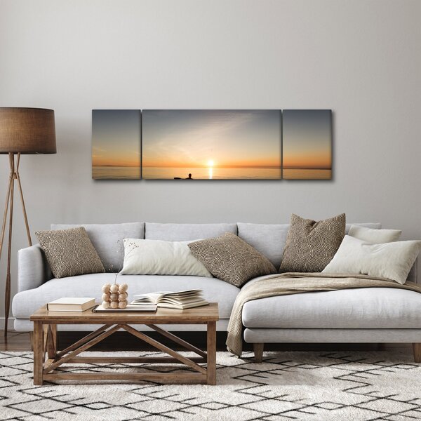 Obraz - kajak na morzu (170x50 cm)
