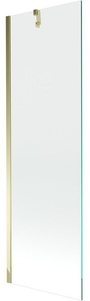 Mexen Next parawan nawannowy 1-skrzydłowy 60 x 150 cm, transparent, złoty - 895-060-000-00-00-50