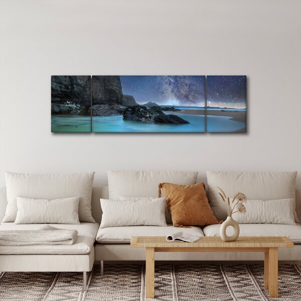Obraz plaży (170x50 cm)