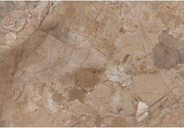 Brązowy okrągły stolik z ceramicznym blatem ø 60 cm Malta – Actona