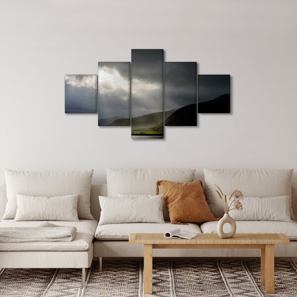 Obraz zbliżającej się burzy (125x70 cm)