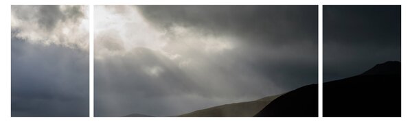 Obraz zbliżającej się burzy (170x50 cm)