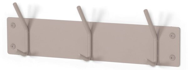 Szarobrązowy metalowy wieszak ścienny 40 cm Fusion – Spinder Design