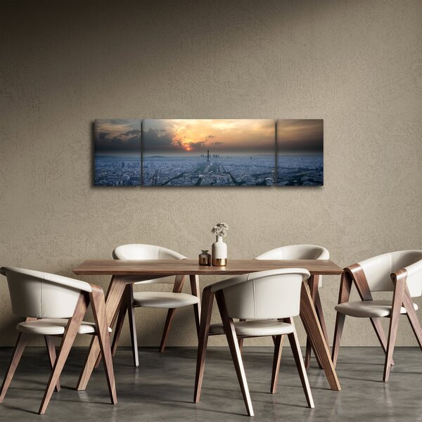 Obraz - Paryż z góry (170x50 cm)