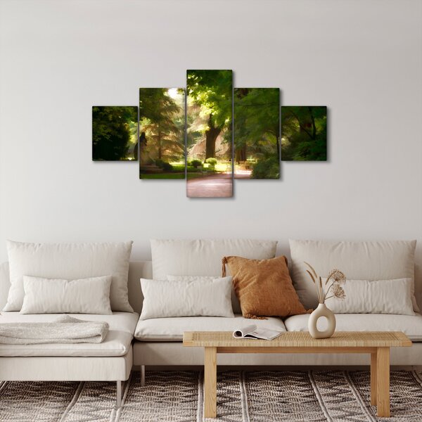 Obraz parku (125x70 cm)