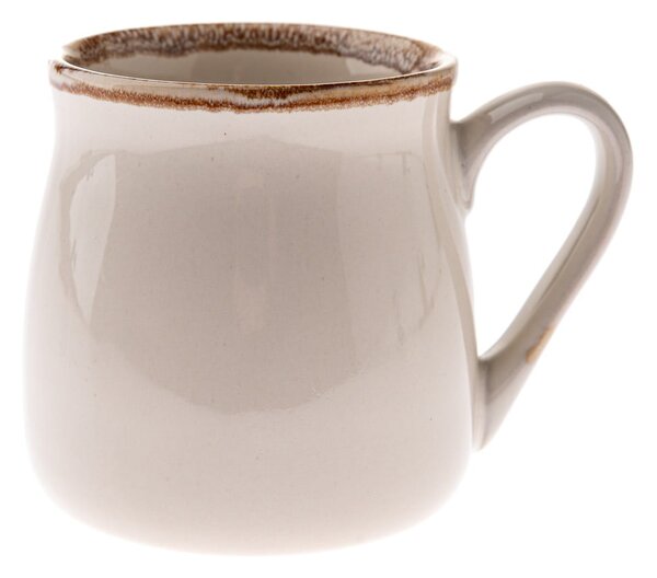 Kremowy kamionkowy kubek 560 ml Tone – Dakls
