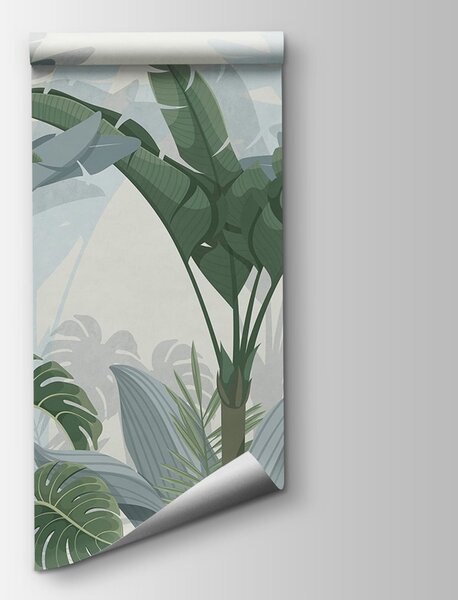 Fototapeta Grupa roślin w lesie, Fototapety Natura, Popularne Fototapety, t00790 - Tapeko.pl