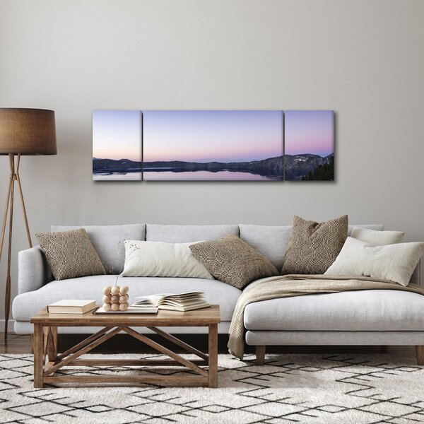 Obraz jeziora (170x50 cm)
