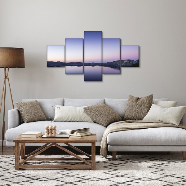 Obraz jeziora (125x70 cm)