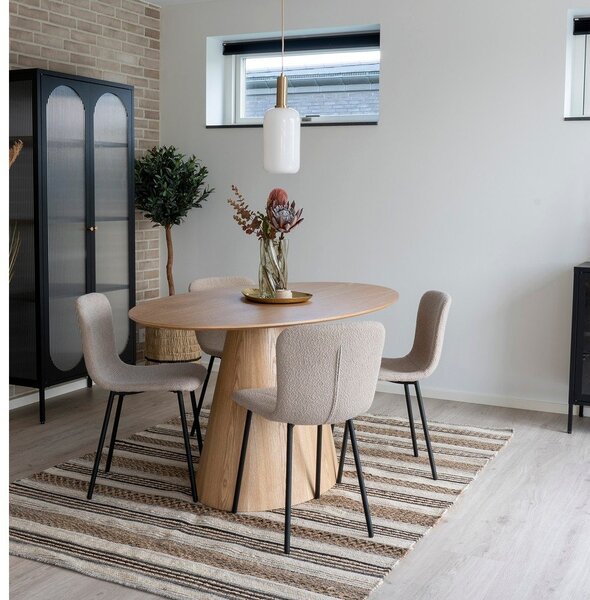 Beżowe krzesła zestaw 2 szt. Halden – House Nordic