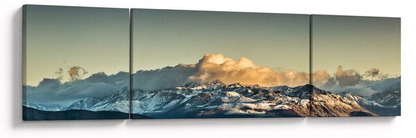 Obraz - szczyty górskie (170x50 cm)