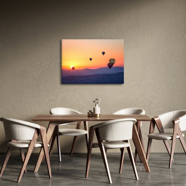 Obraz balonów na ogrzane powietrze (70x50 cm)