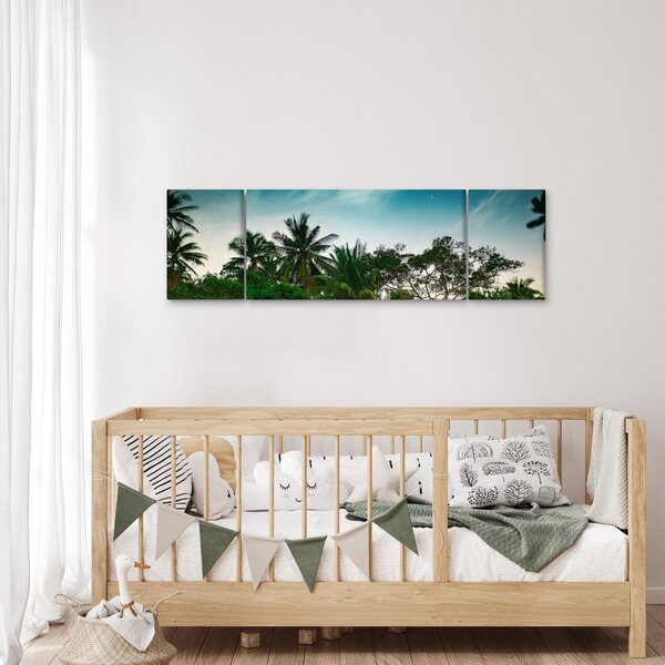 Obraz - palmy (170x50 cm)