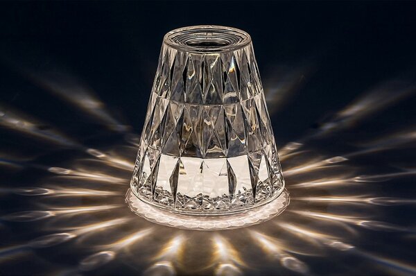 Rabalux 76004 Lampa stołowa LED Siggy, przezroczysty