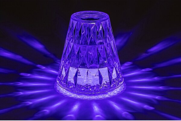 Rabalux 76004 Lampa stołowa LED Siggy, przezroczysty