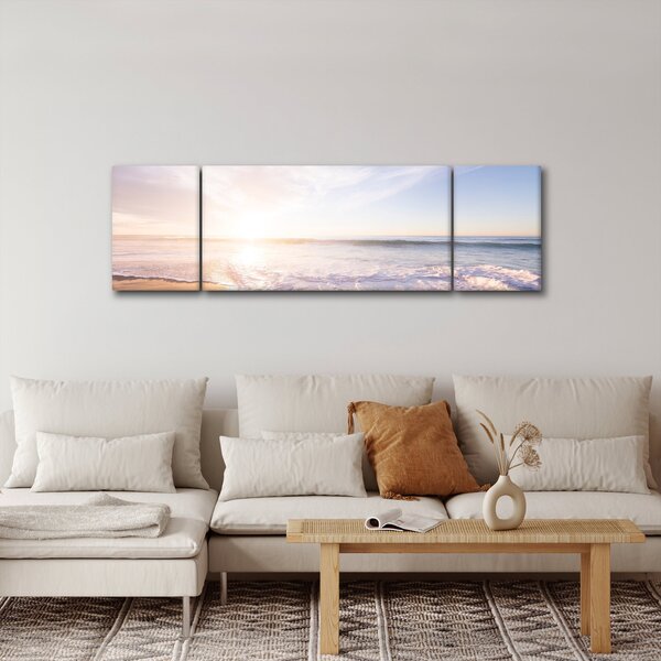 Obraz piaszczystej plaży (170x50 cm)