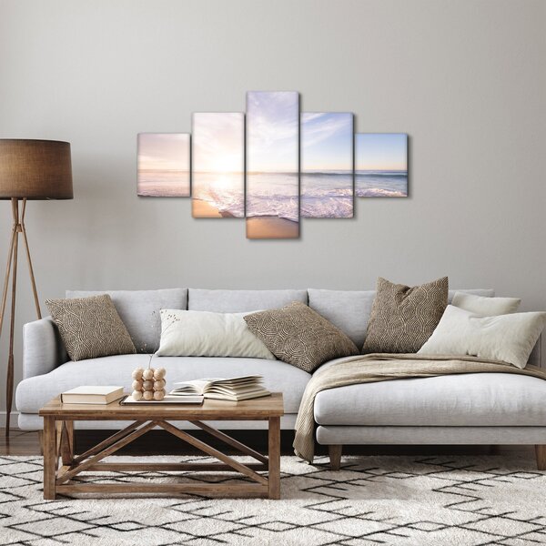 Obraz piaszczystej plaży (125x70 cm)