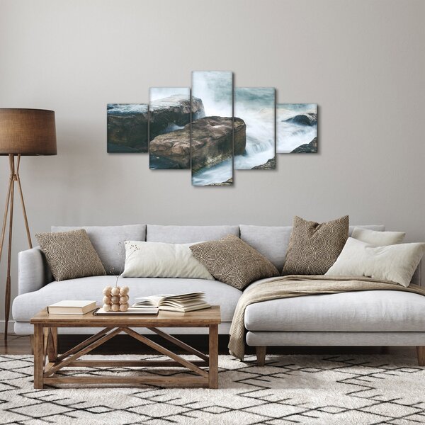 Obraz - siła wody (125x70 cm)