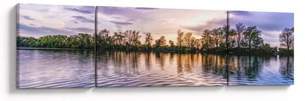Obraz jeziora (170x50 cm)
