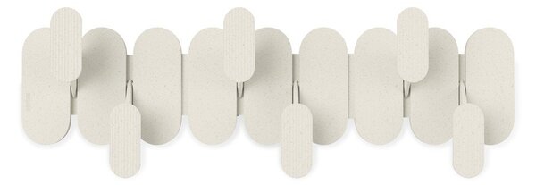 Beżowy stalowy wieszak ścienny 16 cm Tempo – Umbra